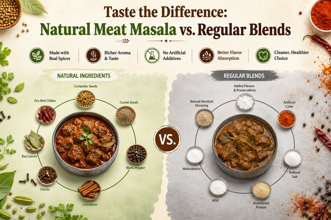 Taste the Difference Natural Meat Masala vs Regular Blends in UAE