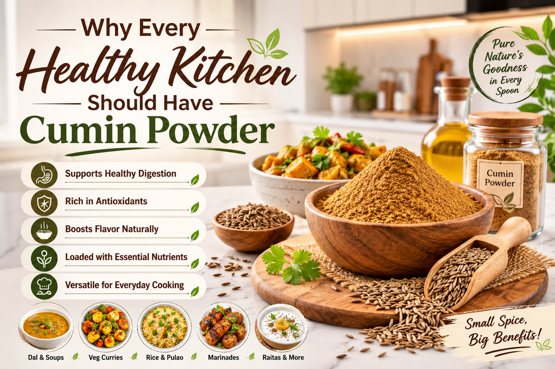 Premium Fresh Ground Cumin Powder for Healthy Cooking
